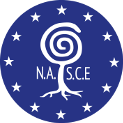 Logotyp för Network of accredited skills centres in Europe.