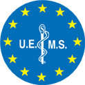 Logotyp för European Union of Medical Specialists.